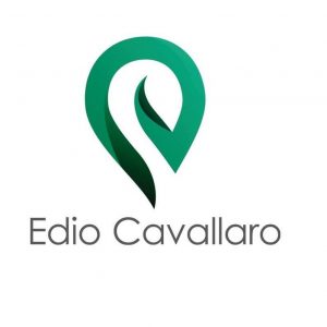 Logotipo do Otorrinolaringologista Dr. Édio Cavallaro Otorrino Copacabana Rio de Janeiro RJ logo color